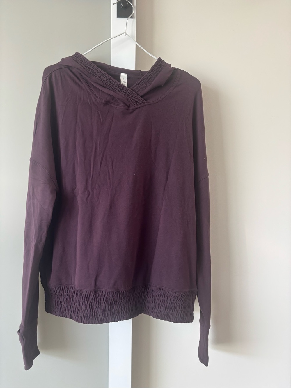 lululemon athletica eggplant  hoodie sweatshirt